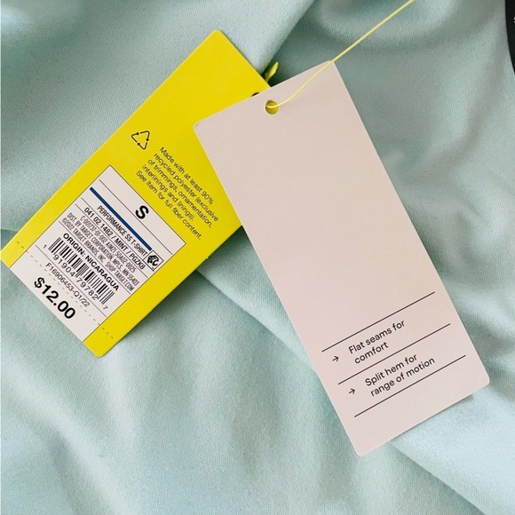 AIM NWT Light Blue Short Sleeved Performance T-Shirt - Picture 9 of 12